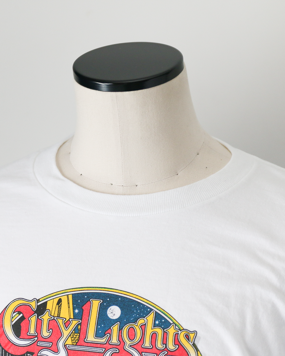 City Lights Bookstore PATRYAN 1975 Tee White