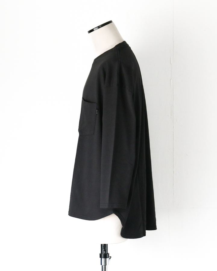 DELICIOUS US Middle Sleeve Tee Black