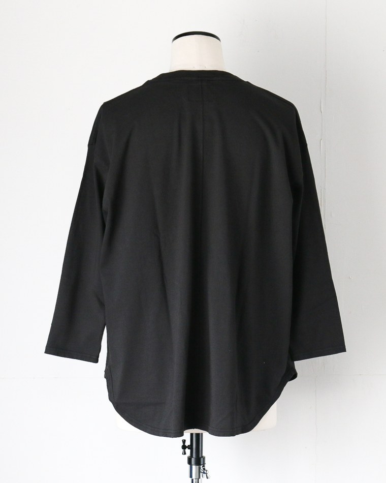 DELICIOUS US Middle Sleeve Tee Black