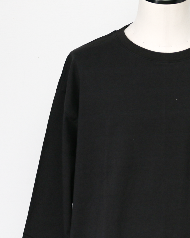 DELICIOUS US Middle Sleeve Tee Black