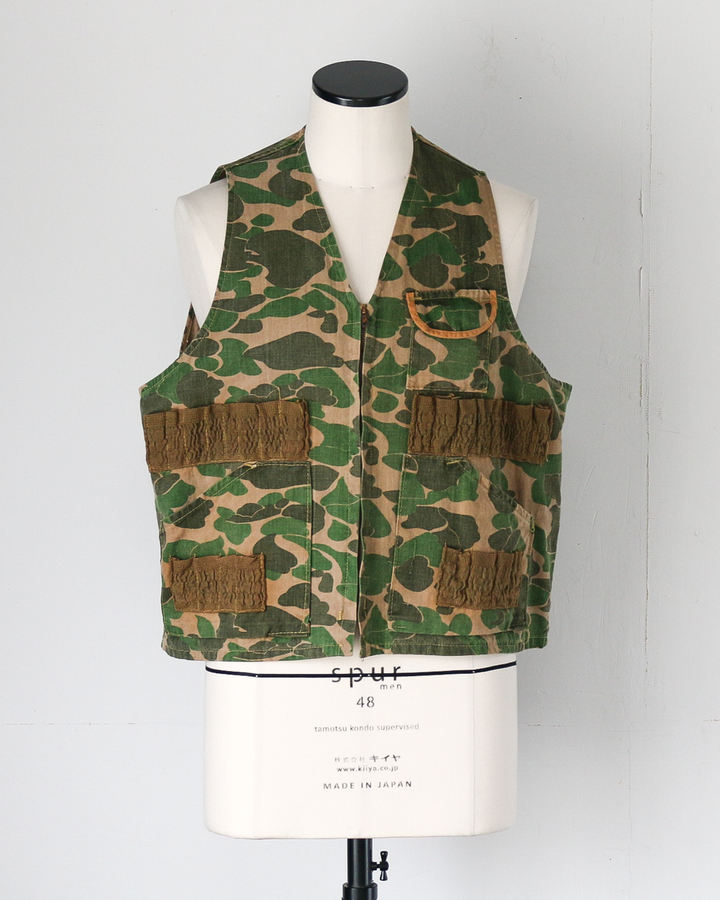 60s-70s Bullseye Bill Hunting Vest Hunter Camo