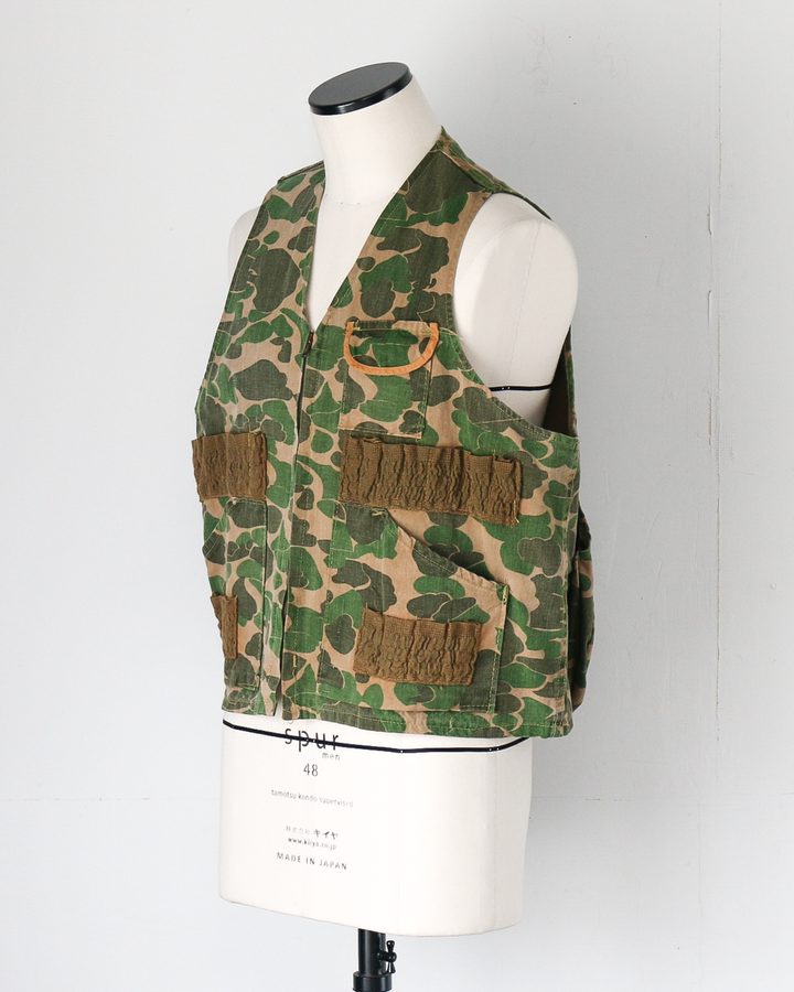 60s-70s Bullseye Bill Hunting Vest Hunter Camo