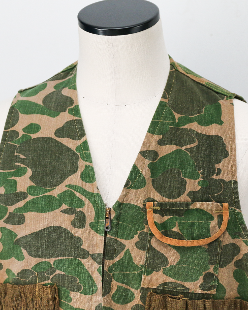 60s-70s Bullseye Bill Hunting Vest Hunter Camo