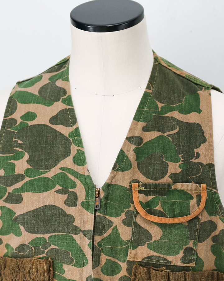60s-70s Bullseye Bill Hunting Vest Hunter Camo