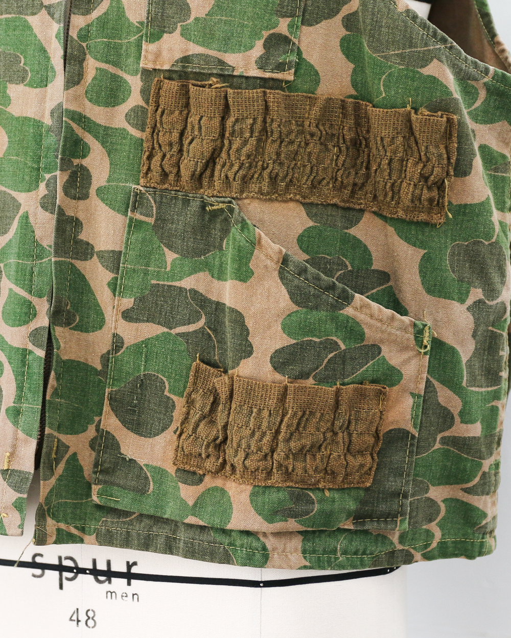 60s-70s Bullseye Bill Hunting Vest Hunter Camo