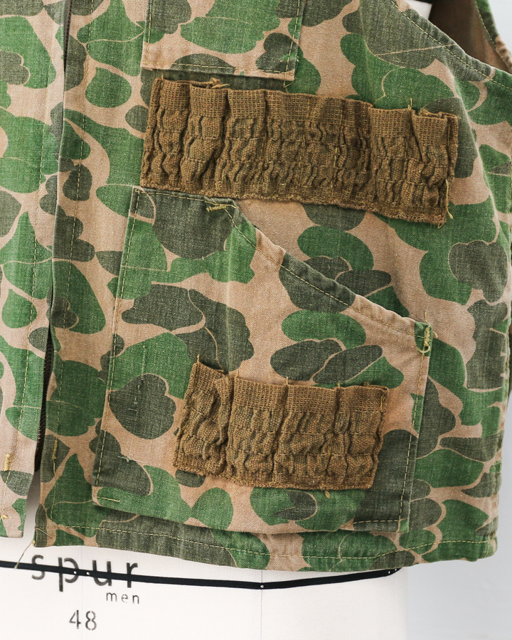 60s-70s Bullseye Bill Hunting Vest Hunter Camo
