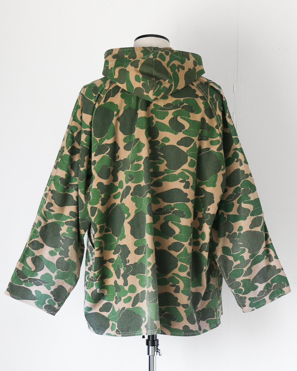 60s-70s Bullseye Bill Hunting Hood Jacket Hunter Camo