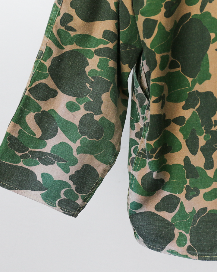 60s-70s Bullseye Bill Hunting Hood Jacket Hunter Camo