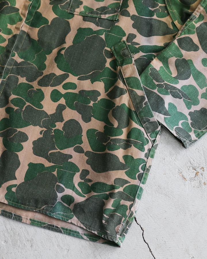 60s-70s Bullseye Bill Hunting Hood Jacket Hunter Camo