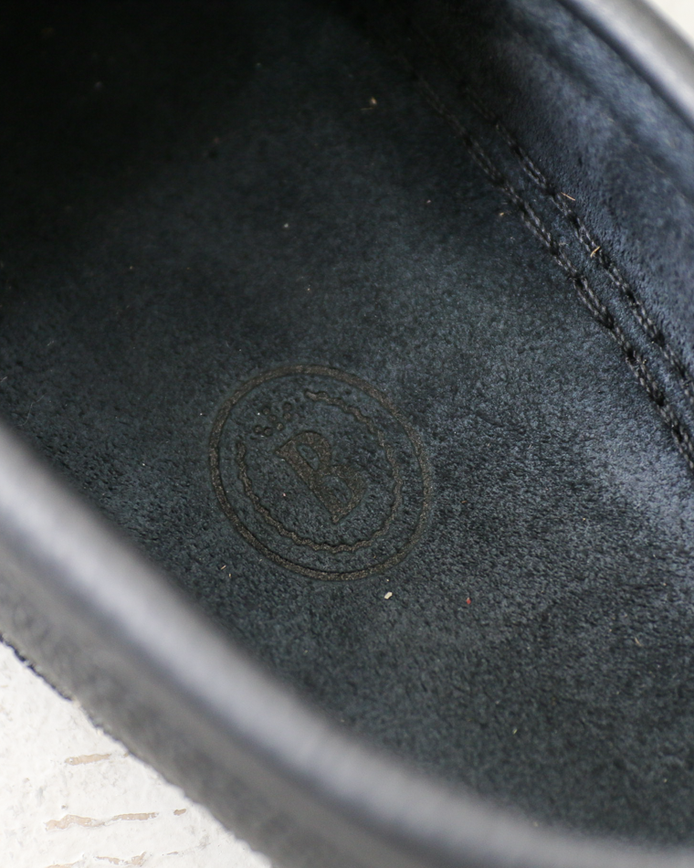 BASTIEN バスティン Moose Hide Moccasins "made in CANADA" Black