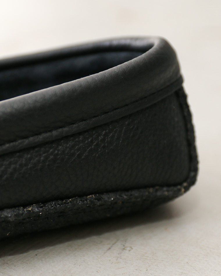BASTIEN バスティン Moose Hide Moccasins "made in CANADA" Black