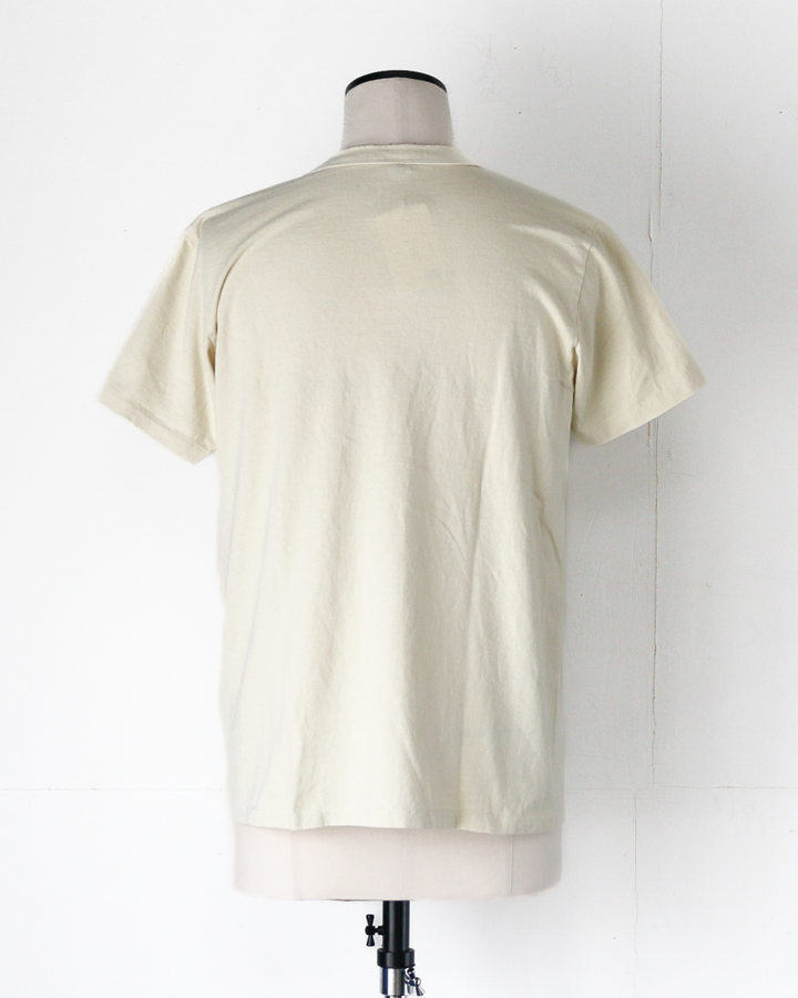 Velva Sheen 162003 Henley Neck S/S Tee Oatmilk