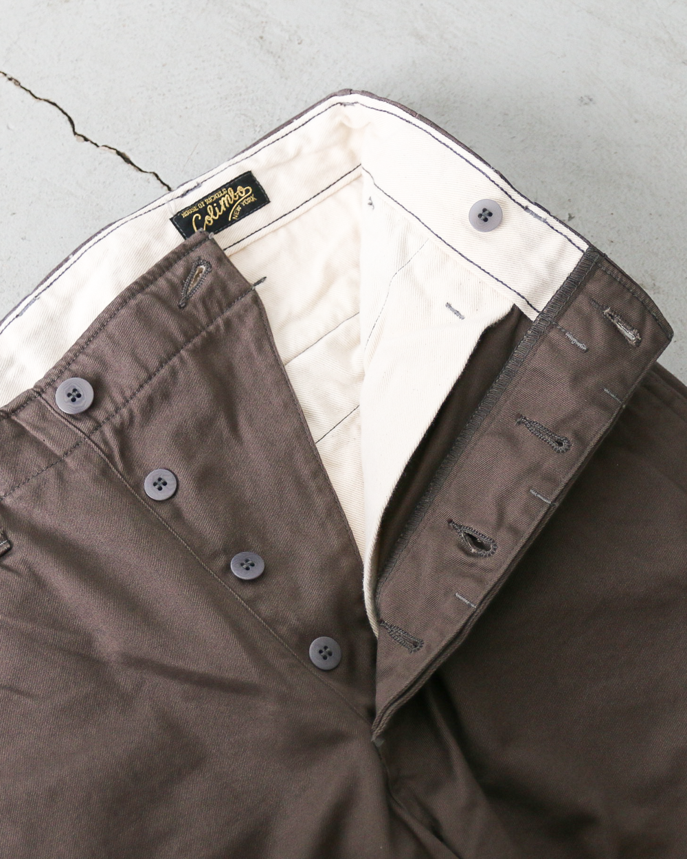 COLIMBO ZB-0204 コリンボ Overland Campaign Trousers Cement Gray