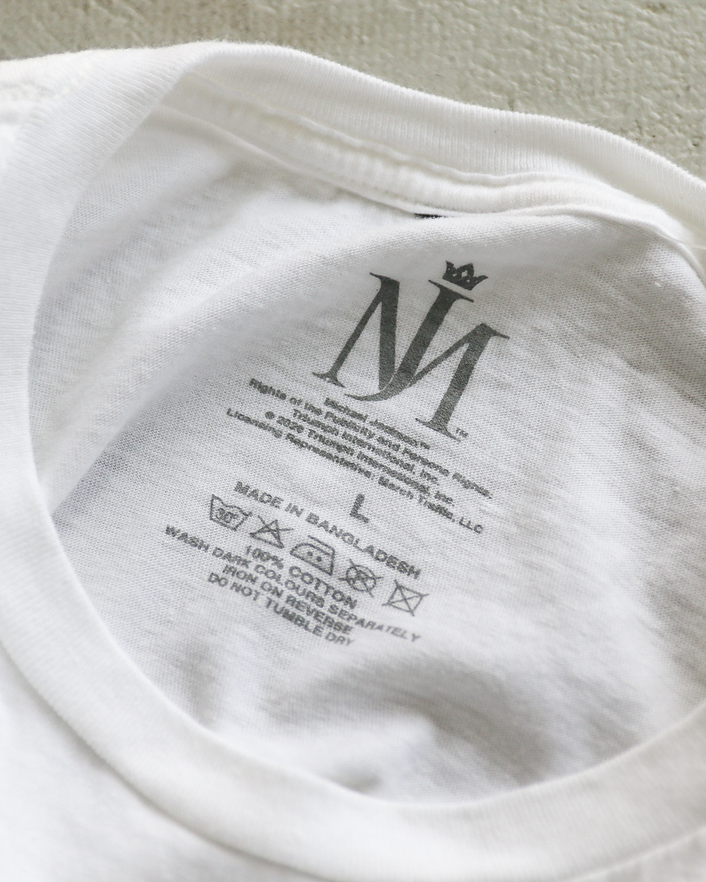 THRIFTY LOOK スリフティルック "Michael Jackson" TEE White