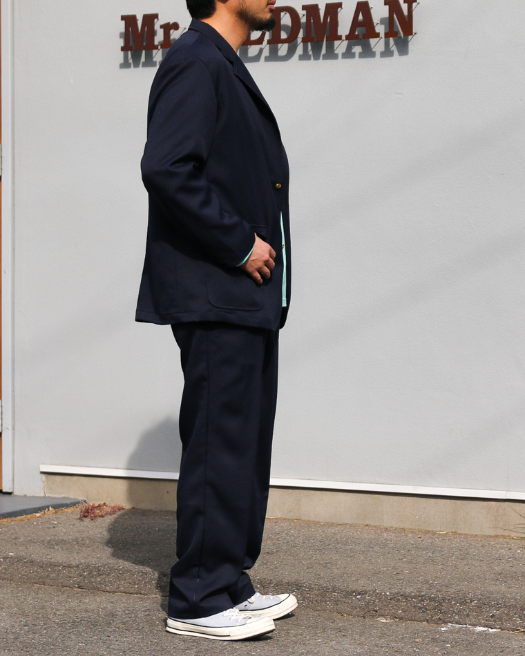 melple メイプル Fairfax Club Jacket Navy