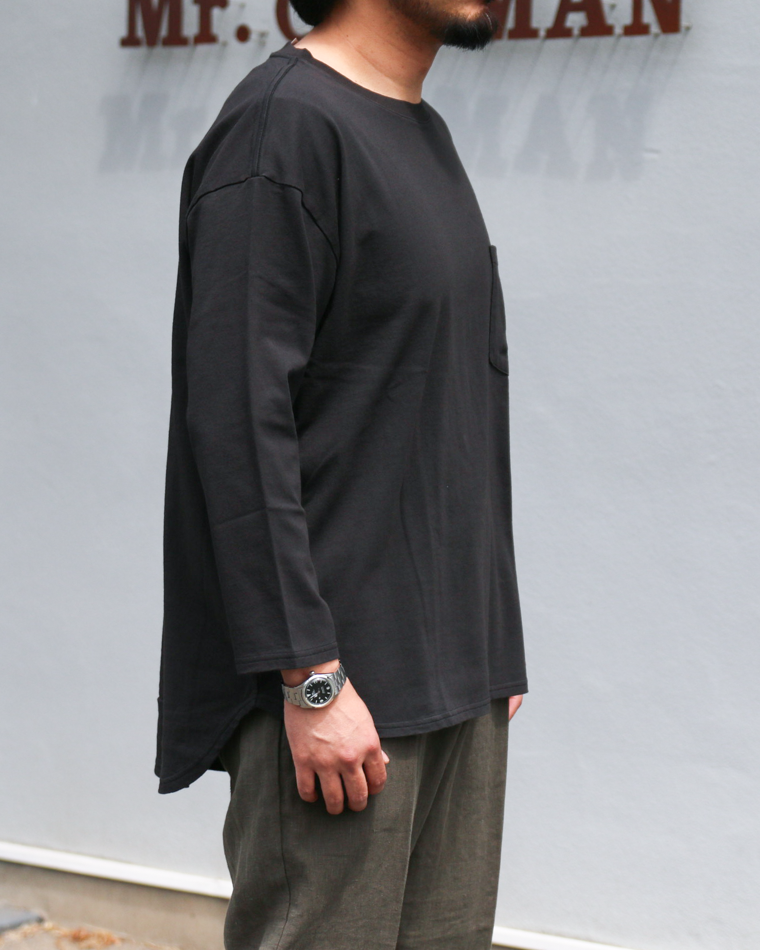 DELICIOUS US Middle Sleeve Tee Black