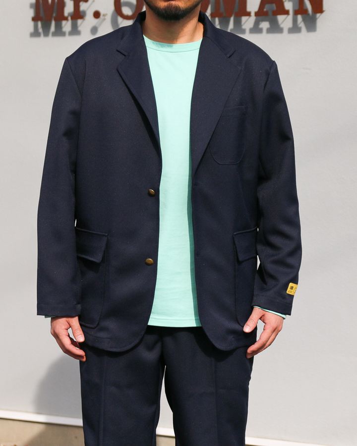melple メイプル Fairfax Club Jacket Navy