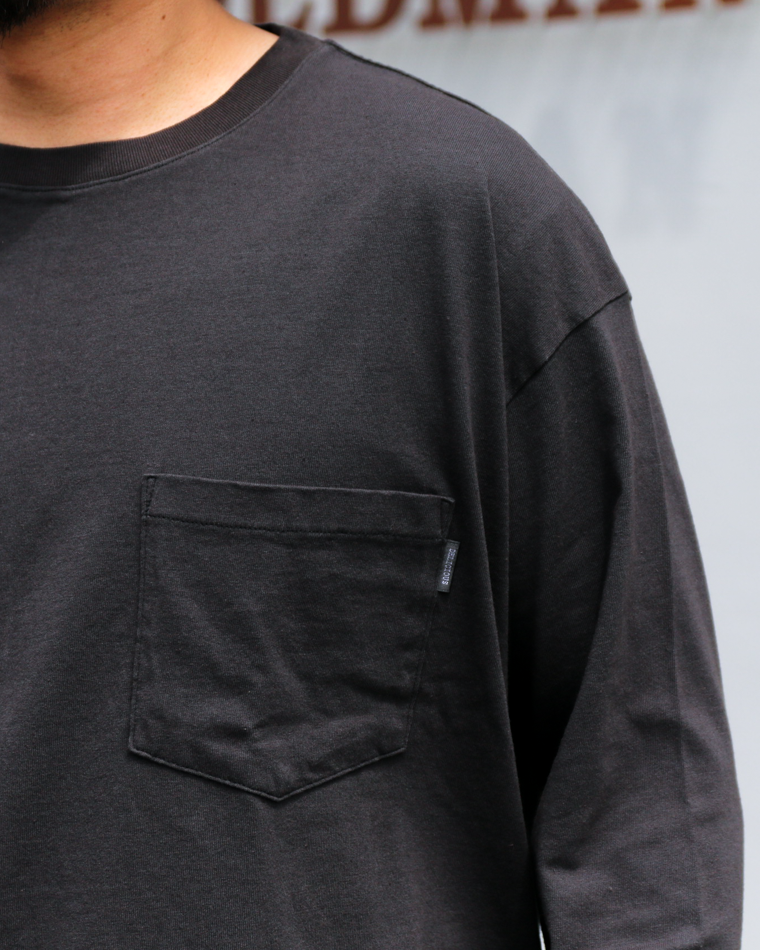 DELICIOUS US Middle Sleeve Tee Black
