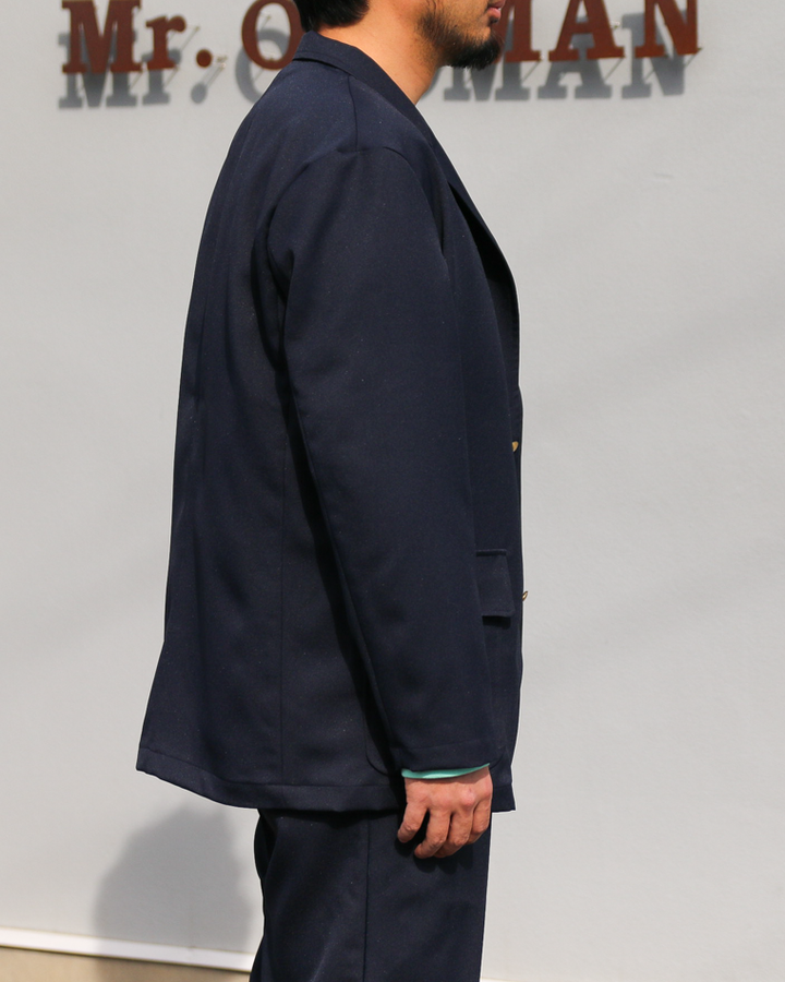 melple メイプル Fairfax Club Jacket Navy