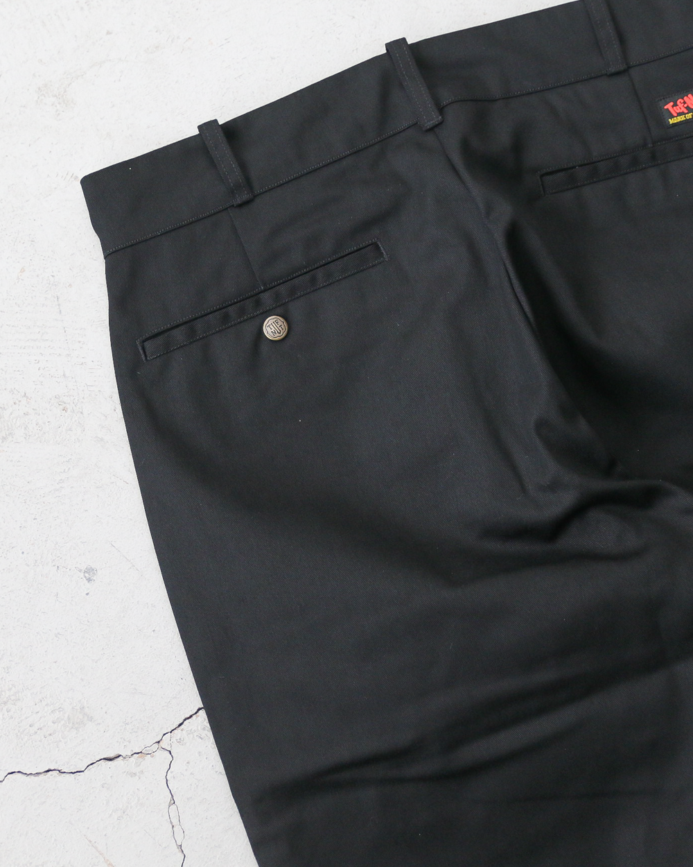 TUF-NUT タフナッツ TN42300 TUF-NUT T/C TWILL WORK TROUSERS Black