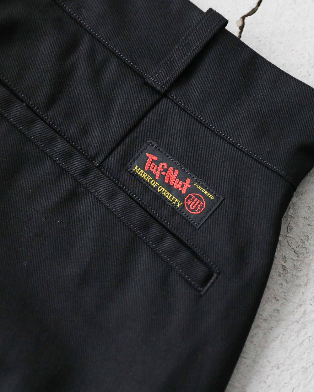 TUF-NUT タフナッツ TN42300 TUF-NUT T/C TWILL WORK TROUSERS Black