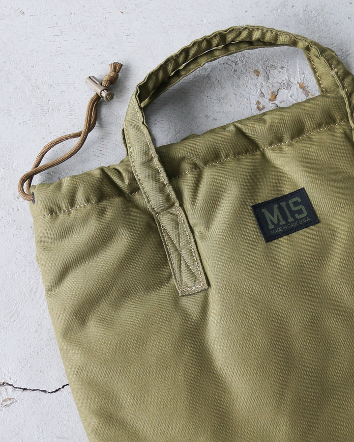 MIS エムアイエス UK HELMET BAG Deadstock made in USA Olive