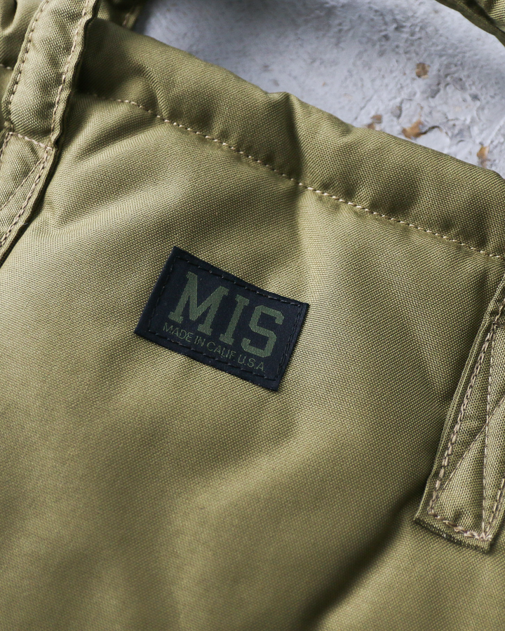 MIS エムアイエス UK HELMET BAG Deadstock made in USA Olive