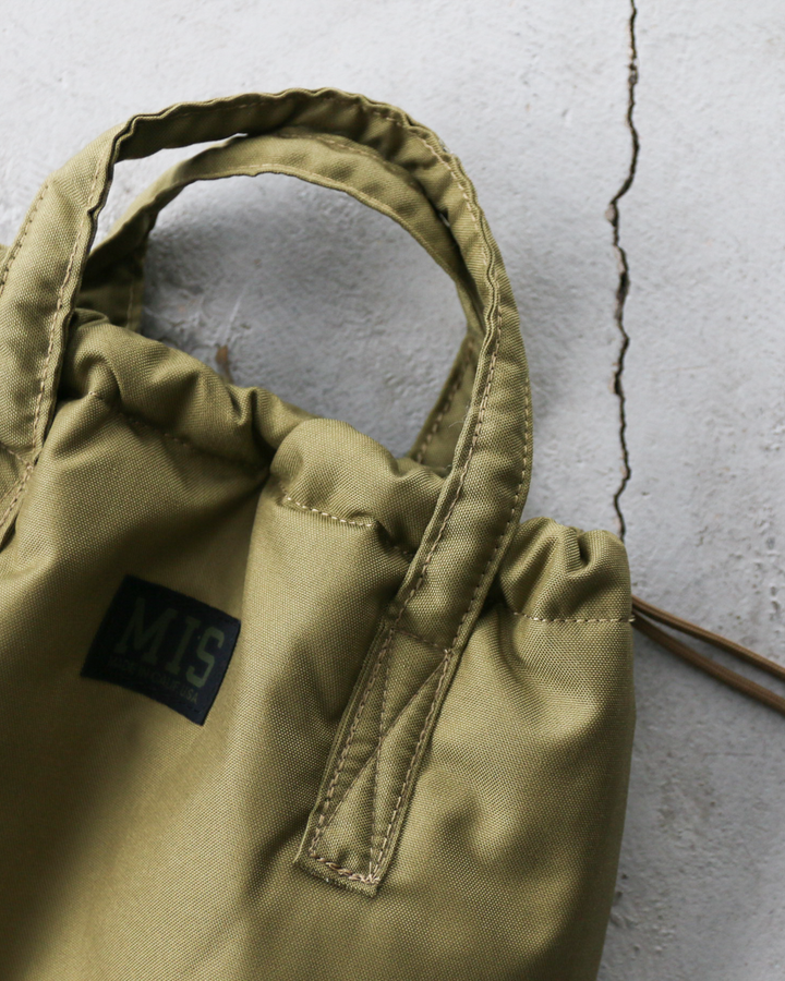 MIS エムアイエス UK HELMET BAG Deadstock made in USA Olive
