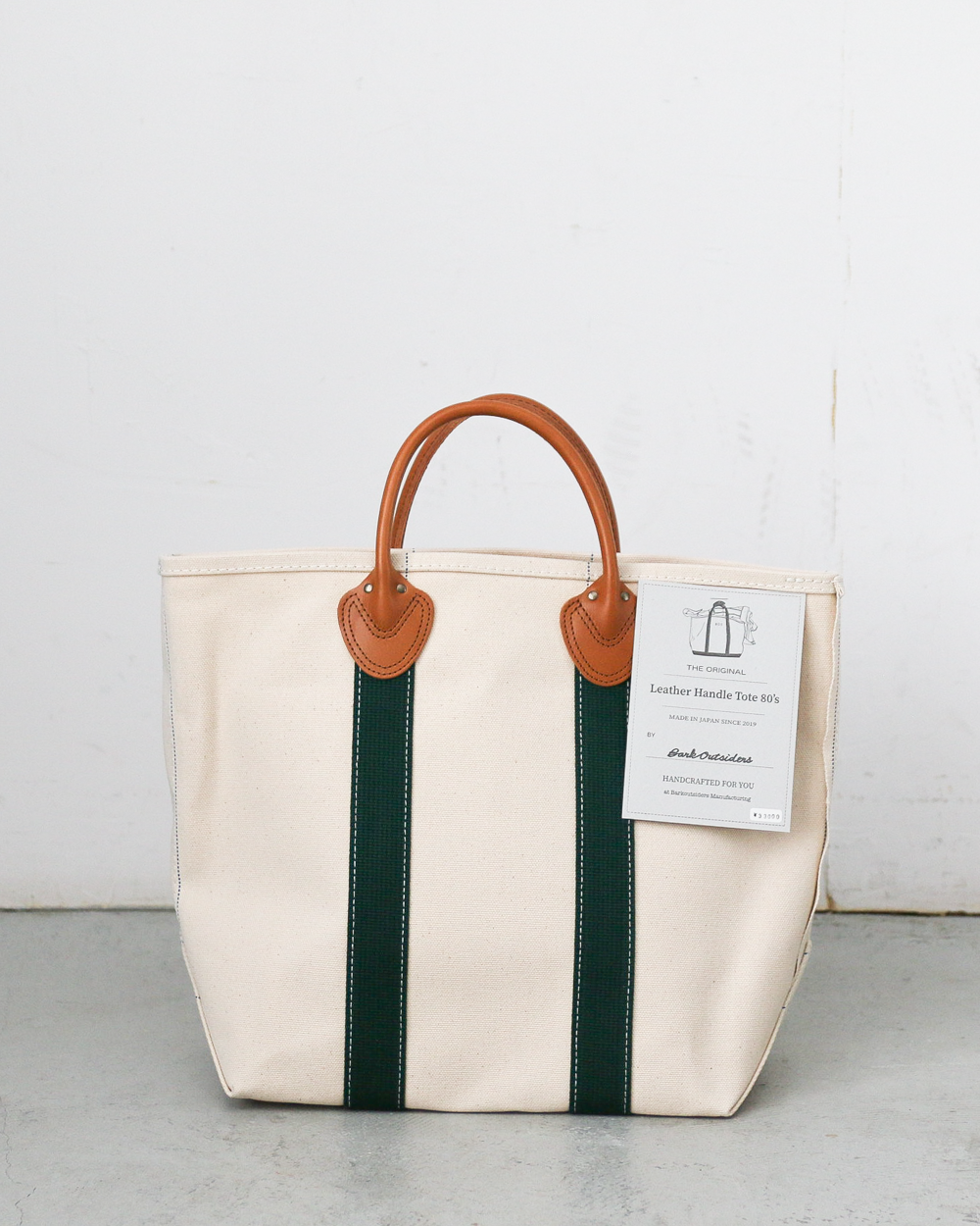 BARKOUTSIDERS バークアウトサイダーズ Leather Handle Tote 80&