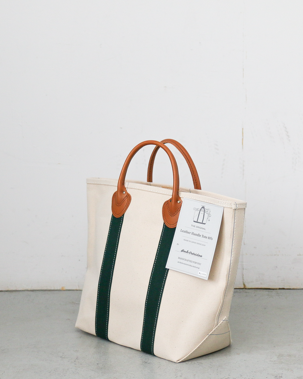 BARKOUTSIDERS バークアウトサイダーズ Leather Handle Tote 80&