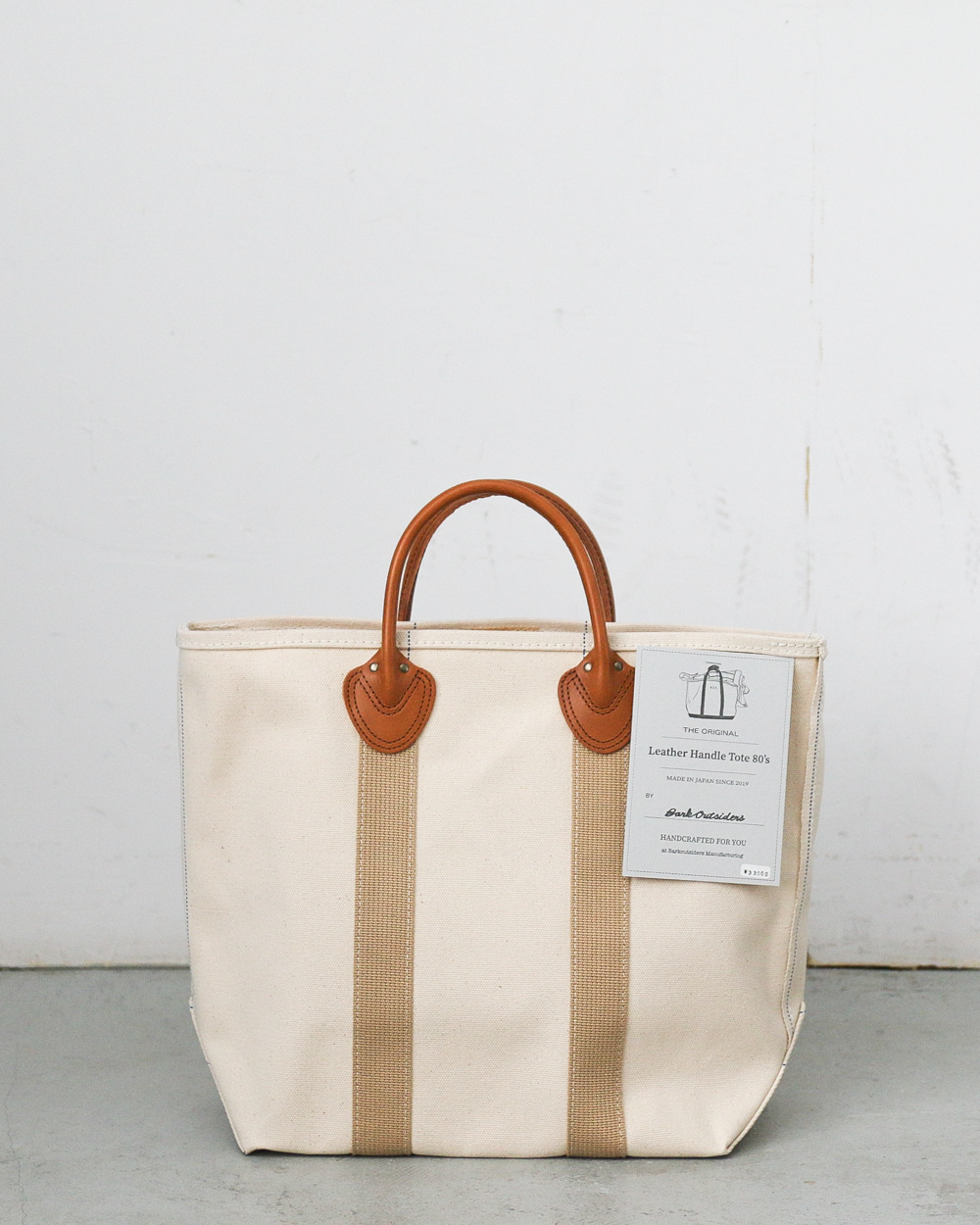 BARKOUTSIDERS バークアウトサイダーズ Leather Handle Tote 80&