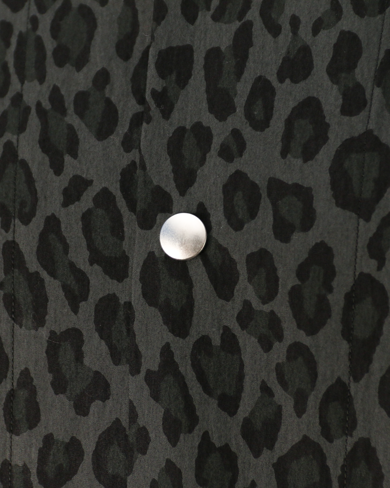 SUNNY SPORTS サニースポーツ PRINTED COVER JACKET Black Leopard