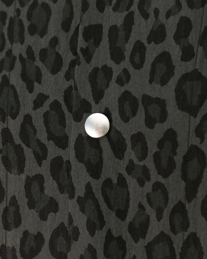 SUNNY SPORTS サニースポーツ PRINTED COVER JACKET Black Leopard