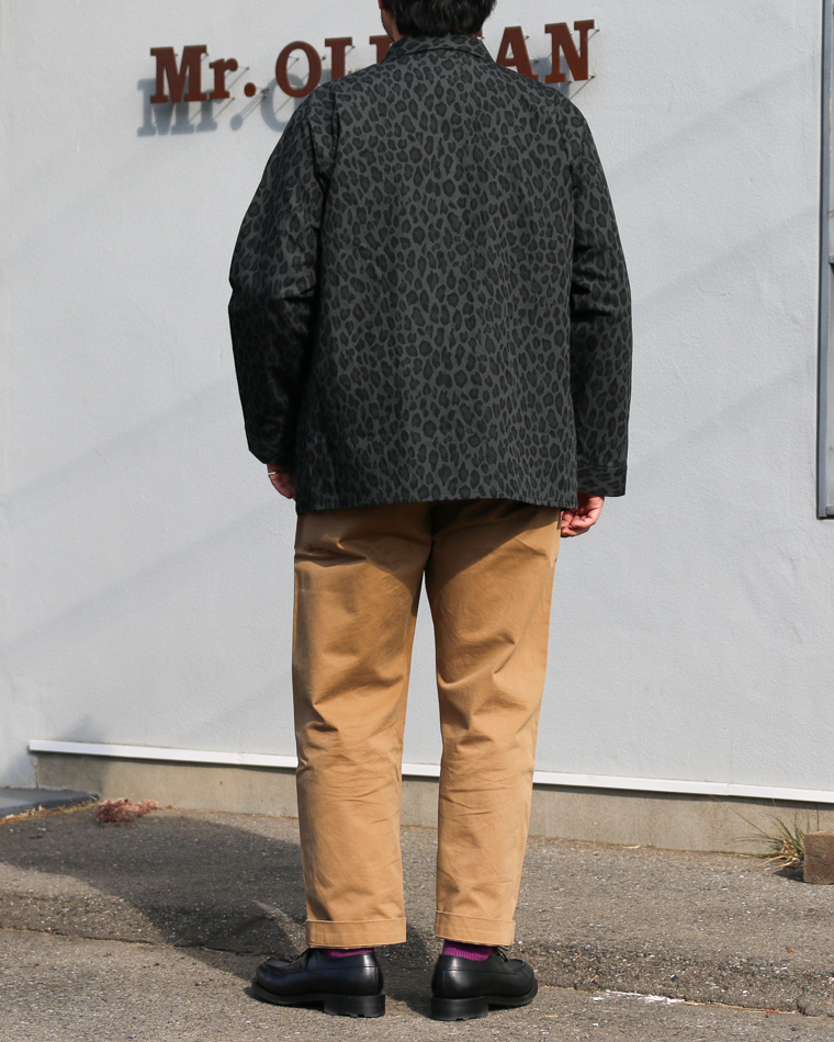 SUNNY SPORTS サニースポーツ PRINTED COVER JACKET Black Leopard