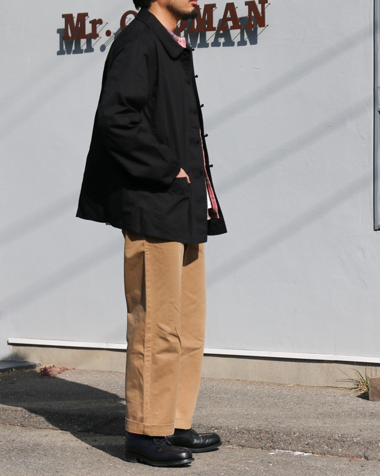 VULCAIN ヴァルカン CHINA WORK JACKET Black