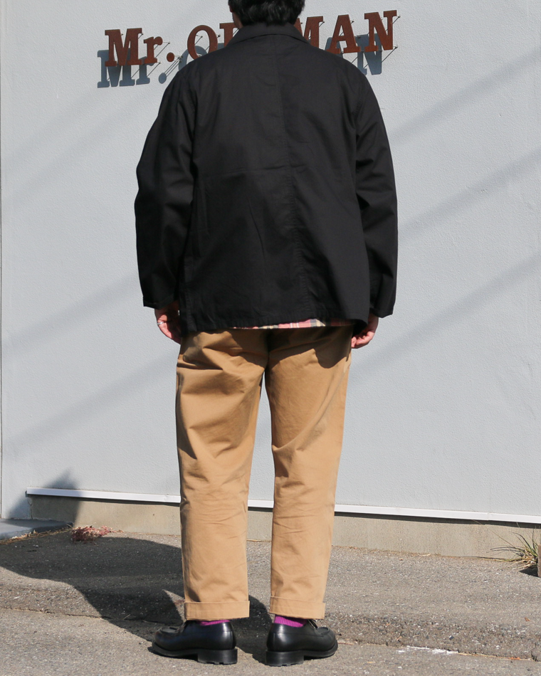 VULCAIN ヴァルカン CHINA WORK JACKET Black