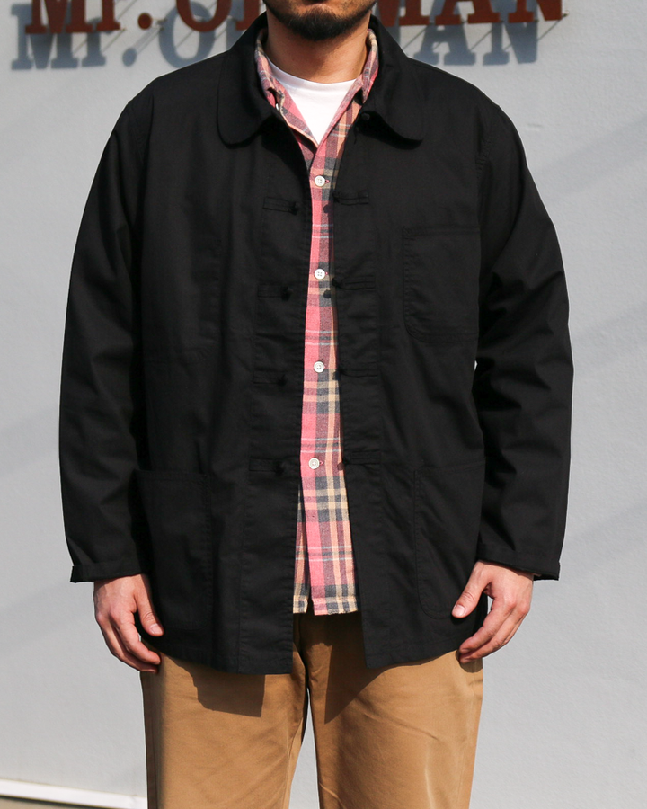 VULCAIN ヴァルカン CHINA WORK JACKET Black