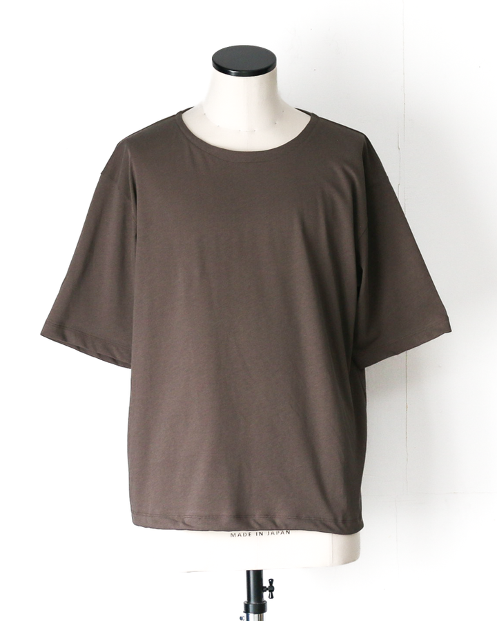 LAMOND VINTAGE TWIST DRAWSTRING BASQUE SHIRT Ash Brown