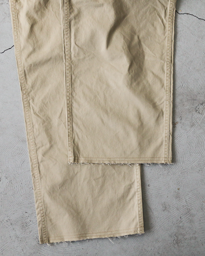 MASTER&amp;CO マスターアンドコー MC729 CHINO CUT OFF PANTS Beige