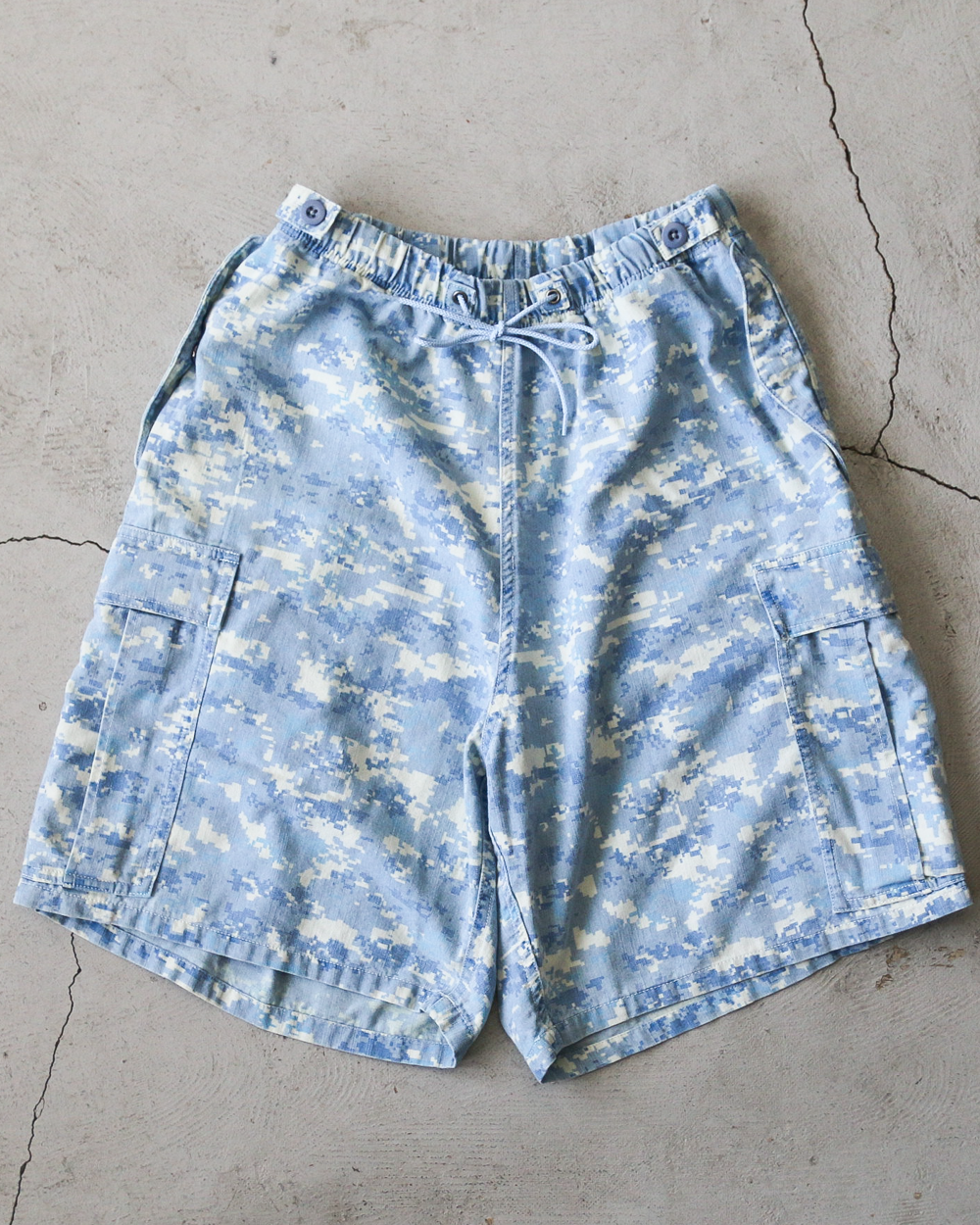 IMPRESTORE インプレストア Randy Shorts "indigo degicamo"