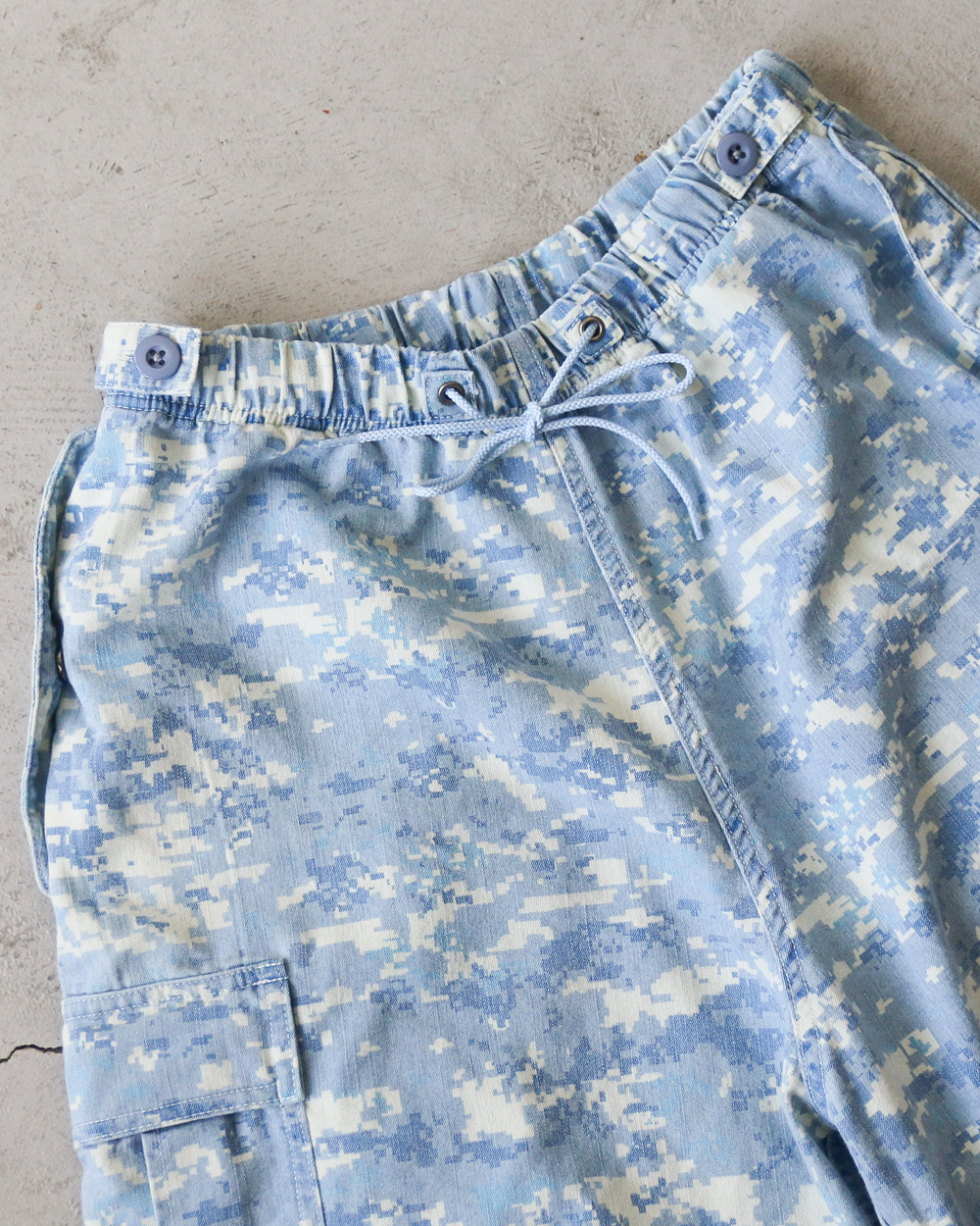 IMPRESTORE インプレストア Randy Shorts "indigo degicamo"
