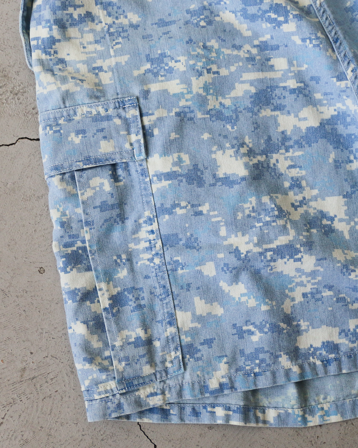 IMPRESTORE インプレストア Randy Shorts "indigo degicamo"
