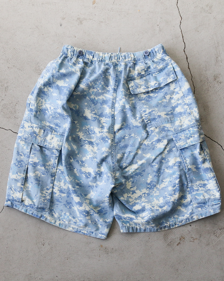 IMPRESTORE インプレストア Randy Shorts "indigo degicamo"