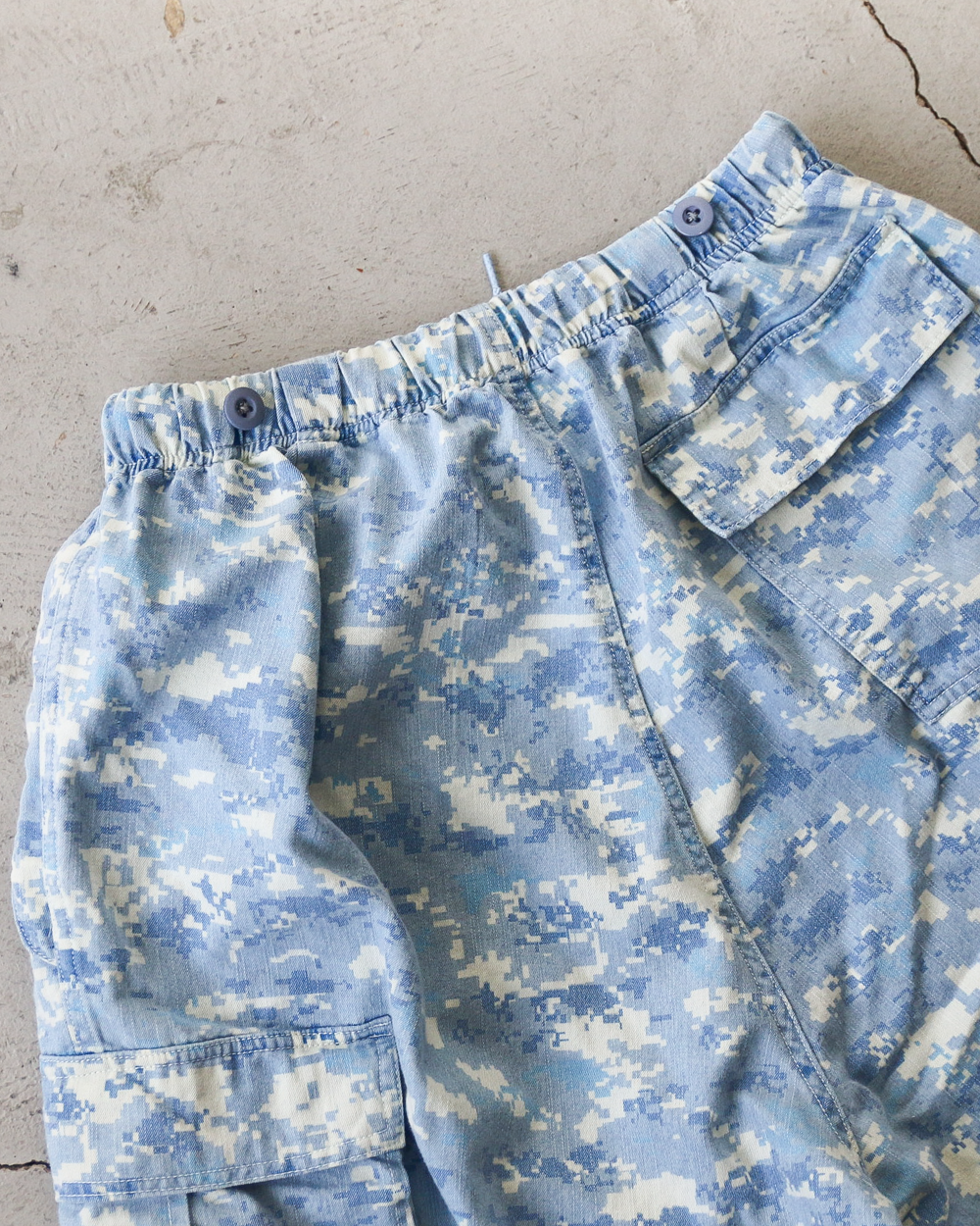 IMPRESTORE インプレストア Randy Shorts "indigo degicamo"