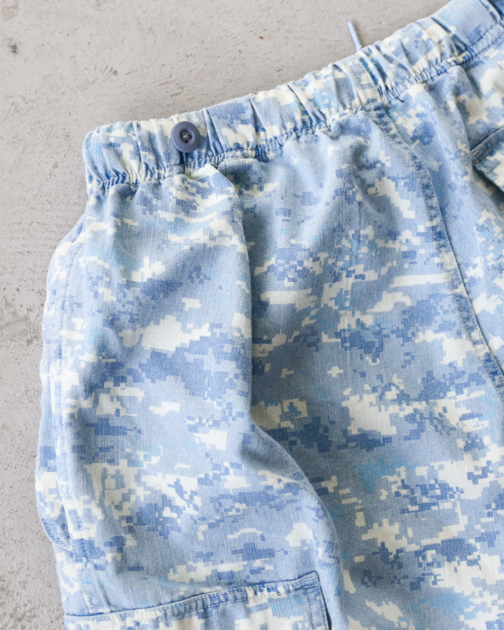 IMPRESTORE インプレストア Randy Shorts "indigo degicamo"