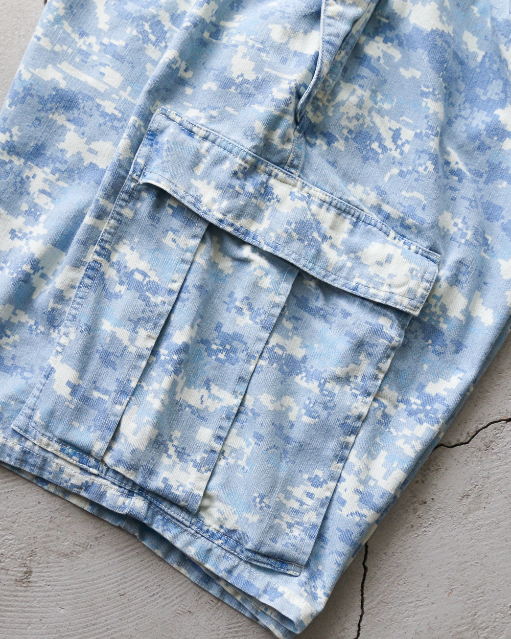 IMPRESTORE インプレストア Randy Shorts "indigo degicamo"