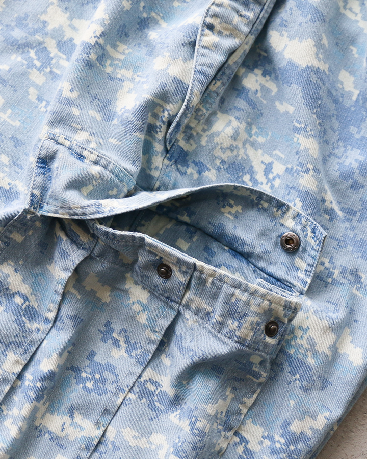 IMPRESTORE インプレストア Randy Shorts "indigo degicamo"