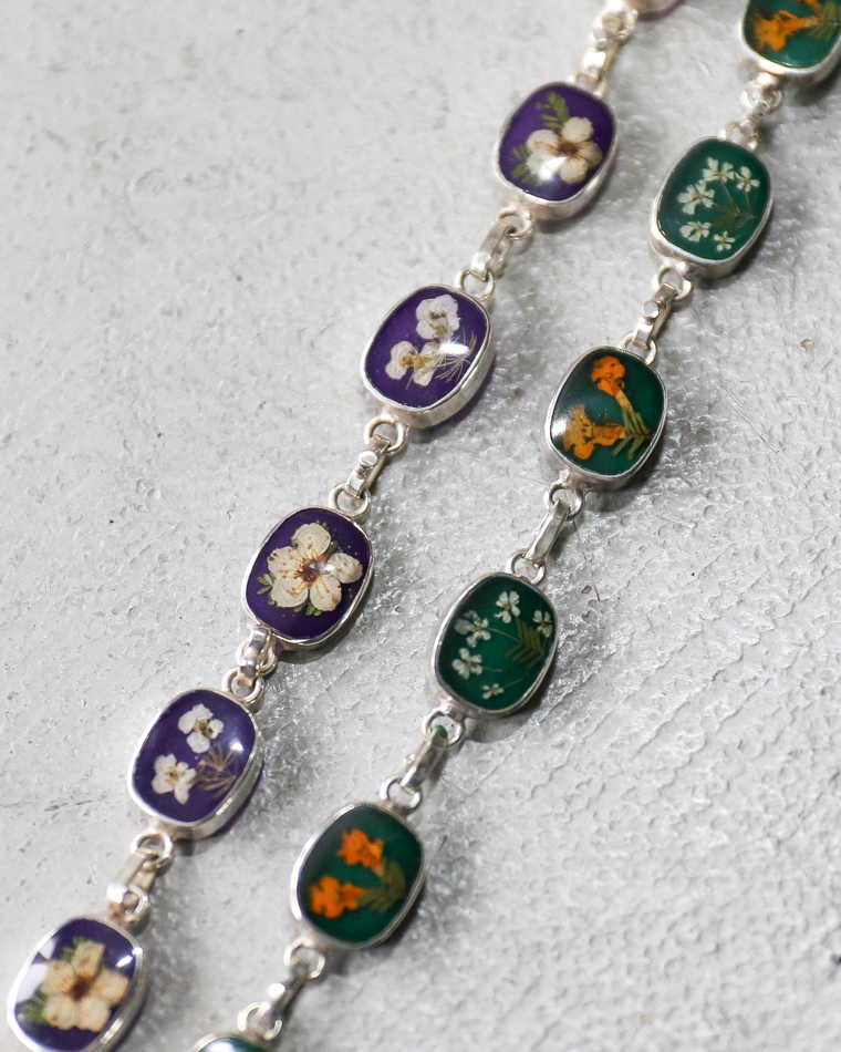 GUSTAVO FLOWER CHAIN BRACELET