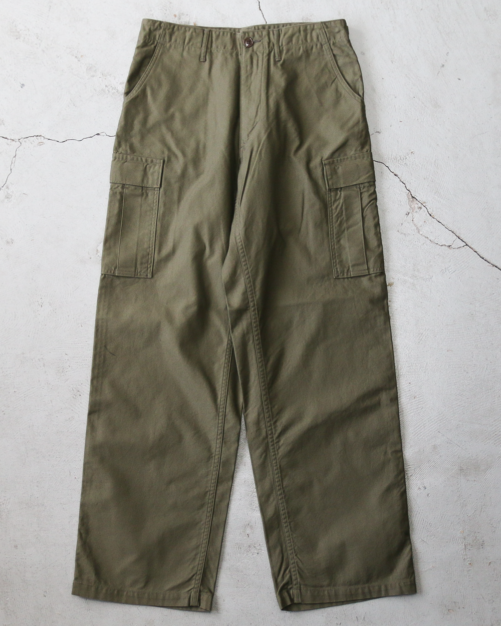 WORKERS ワーカーズ M-65 Trousers Mod, OD Reversed Sateen