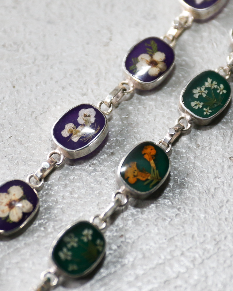 GUSTAVO FLOWER CHAIN BRACELET